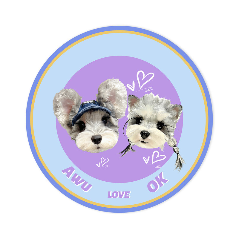 AikeDear pet custom carpet birthday gift