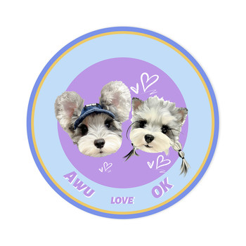 Aikedear pet custom carpet birthday gift