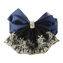 Career Head Flower Work Hair Accessories Black Yarn Lace Hair Net Banking Postal Mobile Flight Stewardess Nurse Net Pocket Hair Clip