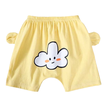 The Jing Ki Baby Fart Pants Summer Thin baby large PP pants pure cotton male and female outwear pants children shorts summer