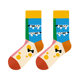 Happylemon socks ກາງ calf ຂອງແມ່ຍິງ socks ຖົງຕີນກາຕູນ
