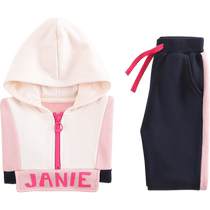 (Clearout) Mark Jenny Autumn Clothing Girls Sports Sweatshirt Suit Autumn