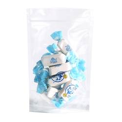 Self -sealing bag transparent and independent dry fruit packaging frosted plastic moisture -proof seal packing bag thick food packaging bag