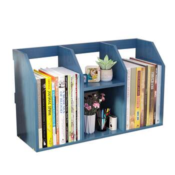 Simple jiangsu bookshelf for students made of oak logs