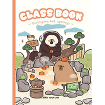 Zoo Classmates Record Elementary School Students 6th Grade Graduation Growth Memorial Album Cute Cartoon 2024 New High Face Value Senior Sense Address Book Junior High School Boy GirlsS Wind Loose-leaf