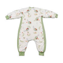 The Jing Kiri Baby Sleeping Bag Autumn Winter Style thermostatic baby Anti-kick quilter Divine Instrumental thickened Children Divided Legs Versatile