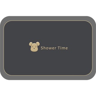 浴室地垫硅藻泥吸水垫厕所卫生间门口脚垫防滑硅胶垫子洗手间地毯