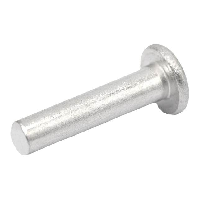 Aluminum flat head solid rivets
