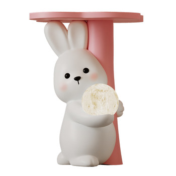 Cute night light sofa side table piggy bank ornaments