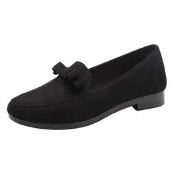 Old Beijing cloth shoes women's new authentic single shoes soft sole 2024 one-foot-tight black work shoes