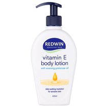 Redwin Vitamin E hydrating moisturizing smoothing and brightening evening primrose oil moisturizing skin care lotion body lotion 400ml for women