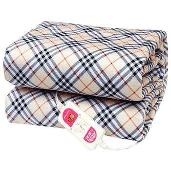 Rainbow brand dual-person dual-control safe and radiation-free electric blanket