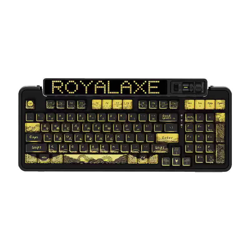 騰王XL98三模無線藍牙機械鍵盤TTC青龍軸RGB全綵動態背光遊戲電競專用