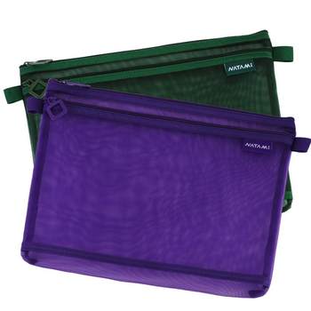 Natomi transparent mesh makeup bag exam storage bag