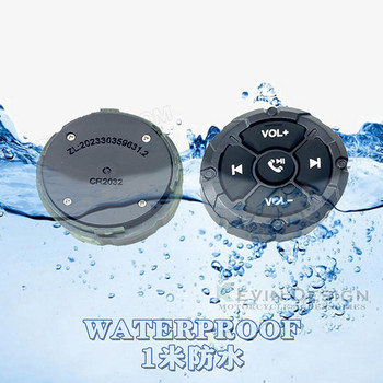 Volume adjustment bluetooth kevindesign waterproof