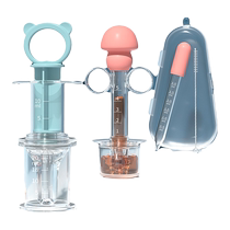 Baby anti-choking medicine feeder for newborns baby liquid feeding artifact dropper pacifier type child feeding water and medicine set