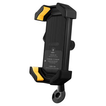 Shockproof and waterproof rearview mirror mobile phone holder without disassembly