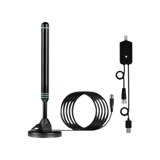 New TV watching DTMB fifth floor window balcony ground digital TV antenna long column to strengthen reception 5 meters