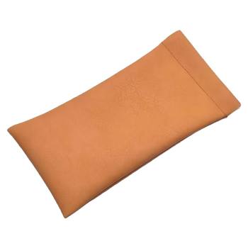 Universal sunglasses storage bag automatic closing velvet cloth inner surface