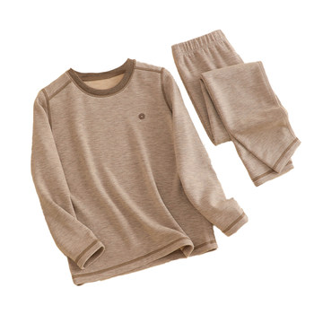 Children's german velvet suit, cashmere bottoming shirt, autumn coat and long trousers