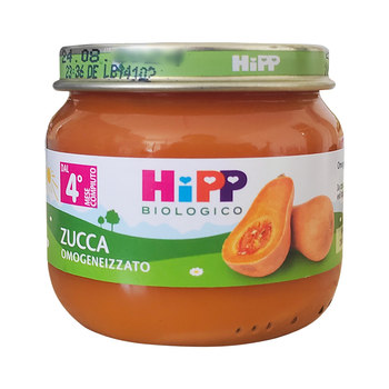 Italian xiba organic pumpkin and vegetable puree for infants and young children