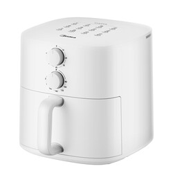 Midea Air Fryer for Home Use, New Model with Visible Window, No Need to Turn Food, Large Capacity Official Hualing