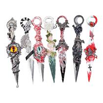Hand-made half-edged kunai knife hand-made lightweight emerging trend decorative props collection appreciation and gifts