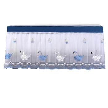 Air conditioner cover air shield dust cover