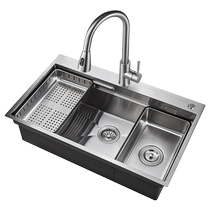 Submarine 2327 stainless steel sink handmade large single-slot kitchen sink sink vegetable basin sink under counter basin home