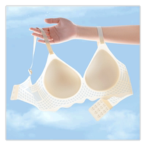 Lactation Sous-vêtements Été Thin Thin post-partum allaitement maternel spécial Polymères Anti-drooping Ice Pregnant Woman Bra Pregnancy Bra Gestation Bra