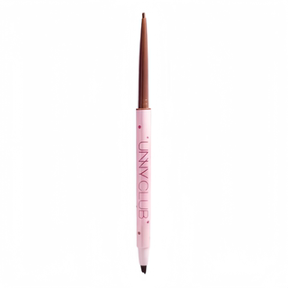 unny双头眼线笔胶笔极细下睫毛液笔防水防晕染红棕色蓝色黑初学者