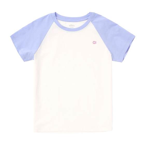 
allblu Youlan [Rice Paper Quick Dry] Children's Short-sleeved T-shirt Light and Breathable Re-up Shopping Parent-Child Model