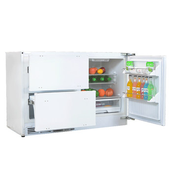 Decati fully embedded horizontal air-cooled frost-free refrigerator