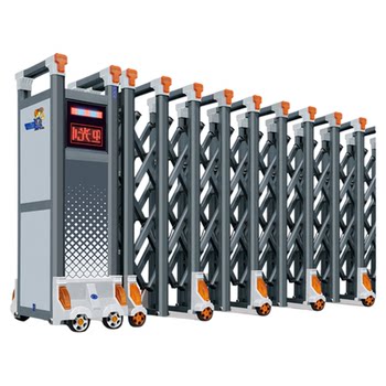 Electric retractable door factory gate manufacturer direct sales