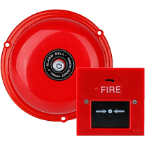Fire alarm bell 4 12-inch manual alarm bell fire fire alarm factory inspection fire emergency electric bell 220V