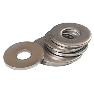 Round metal thickened screws flat washer