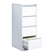 Oubaomei office iron cabinet A4FC hanging cabinet file cabinet information cabinet locker card box drawer cabinet with lock