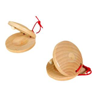 Castañuela profesional para niños, instrumento musical, accesorios para lecciones de música y material didáctico
