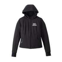 Harley-Davidson Miss Enthusiast soft leather jacket womens motorcycle riding casual retro jacket