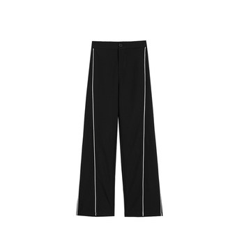 ກາງເກງຂາກ້ວາງສີ contrast color pants wide leg