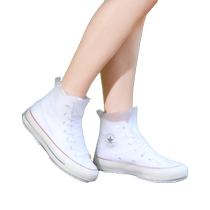 Rain shoe covers for men and women waterproof shoe covers for outer wear non-slip and rain-proof foot covers thickened and wear-resistant childrens silicone rain boots