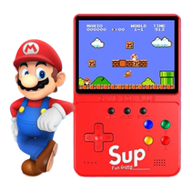 New sup handheld game console handheld retro Tetris game console PSP large screen with TV double joystick childrens mini portable Super Mario game console classic doubles gift