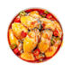 Canned garlic oysters, ready-to-eat, freshly peeled, spicy oyster meat, seafood, cooked food, canned snacks, snacks for meals