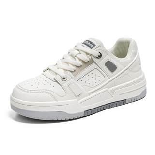 森马男鞋2025新款冬季潮流百搭学生低帮板鞋运动休闲增高小白潮鞋