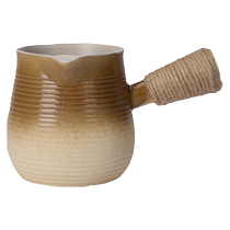 Camel outdoor stove-cooked tea roasted milk tea pot teapot milk tea pot boiled milk pottery pot home indoor wine roasted teapot