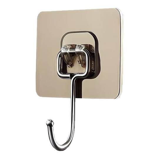 免打孔无痕强力挂钩贴厨房卫生间门后宿舍墙上挂衣服自粘胶钩粘钩