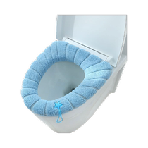 HOUYA2 only fit all season universal comfort toilet cushion plus suede thickened seat cover Home Warm Toilet Cushion