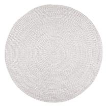 (Self-operated) Woven swivel chair floor mat bedroom sofa coffee table living room round solid color simple glue-free carpet