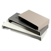 Aluminum alloy one-piece balcony door cover seamless extremely narrow door cover dumb door cover edge cover double bag door frame window cover