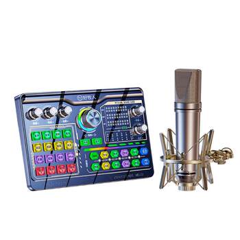 Complete set of internet celebrity live broadcast sound card